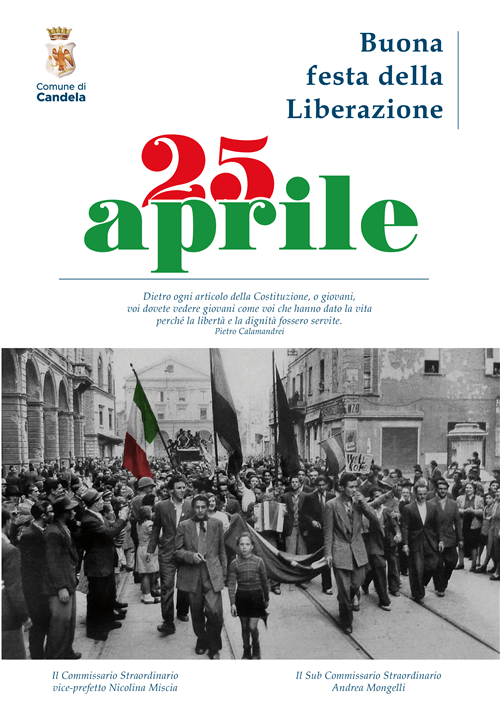 25 aprile - Buona Festa della Liberazione