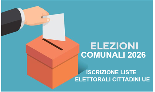 Avviso - Elezioni Amministrative 2026: iscrizione nelle liste elettorali dei cittadini UE